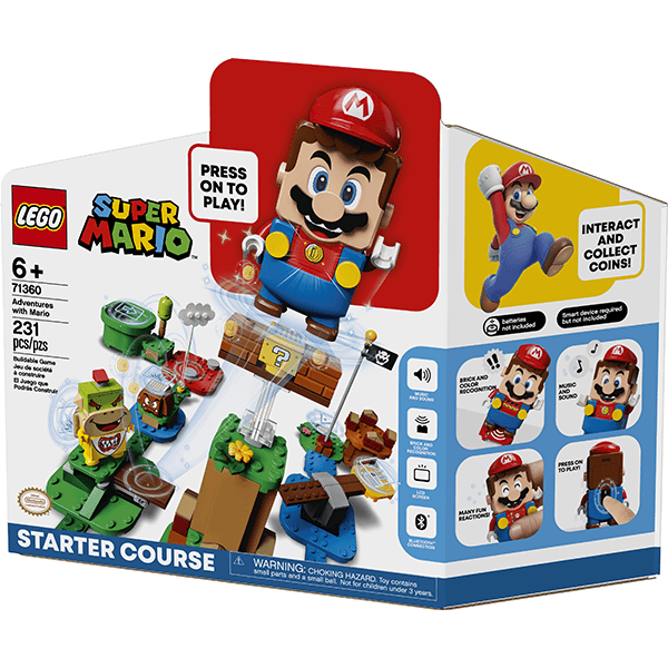 LEGO Super Mario 71360 Adventures with Mario Starter Course | JR Toy ...