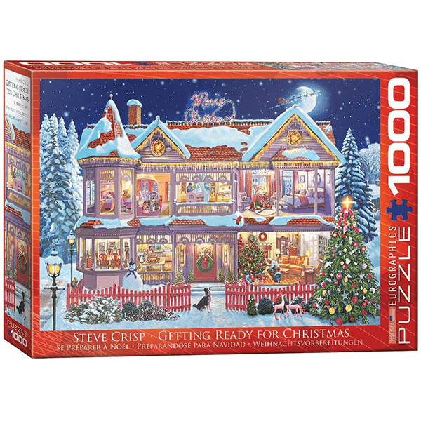 Eurographics Getting Ready for Christmas 1000 Piece Puzzle