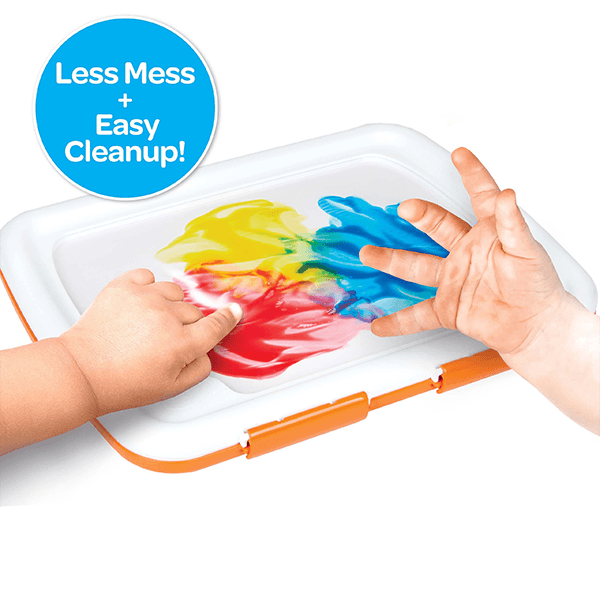 Crayola Easy Clean Finger Paint Station JR Toy Company