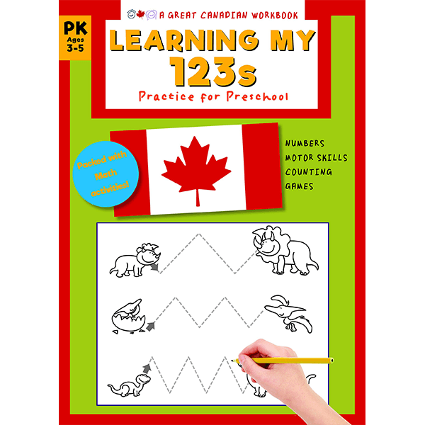 Great Canadian Workbook: Learn My 123s