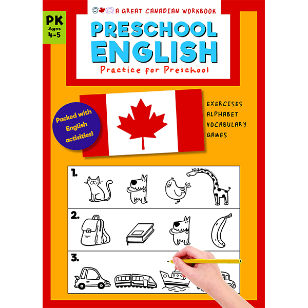 Great Canadian Workbook: Preschool English