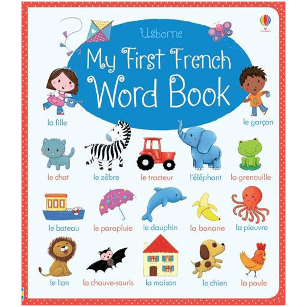 Usborne My First French Word Book - Hardcover