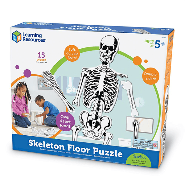 Learning Resources Skeleton Foam Floor Puzzle