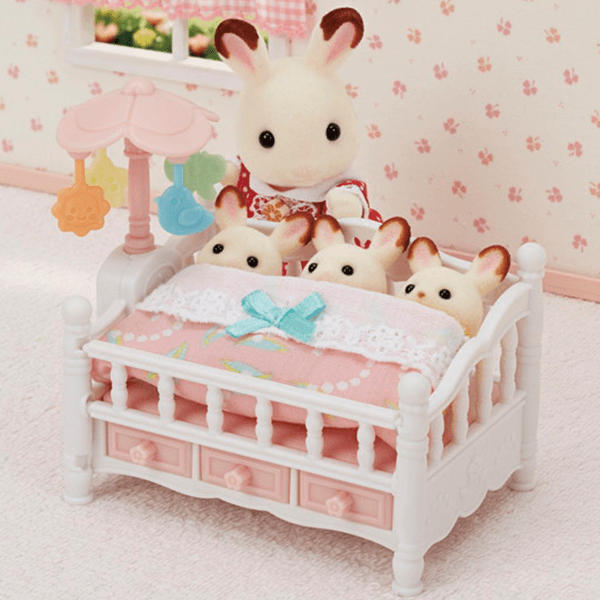 Calico Critters Crib with Mobile | JR Toy Company