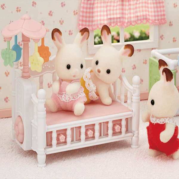 Calico Critters Crib With Mobile 