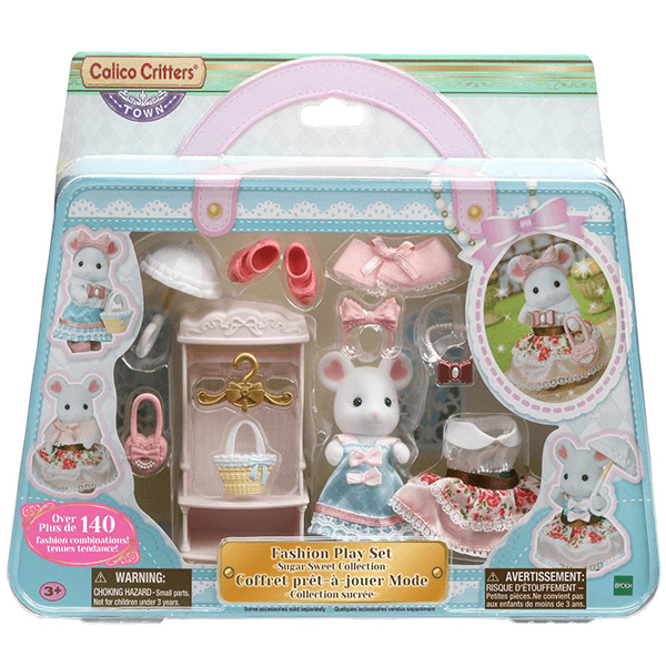 Calico Critters Sugar Sweet Collection Fashion Playset