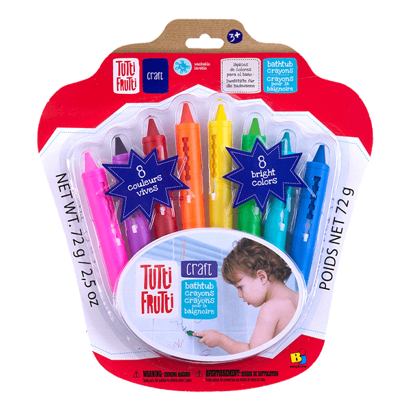 Tutti Frutti Bathtub Crayons (Pack of 8)