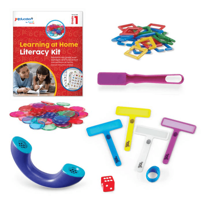 JR Education Learning at Home Literacy Kit - Grade 1