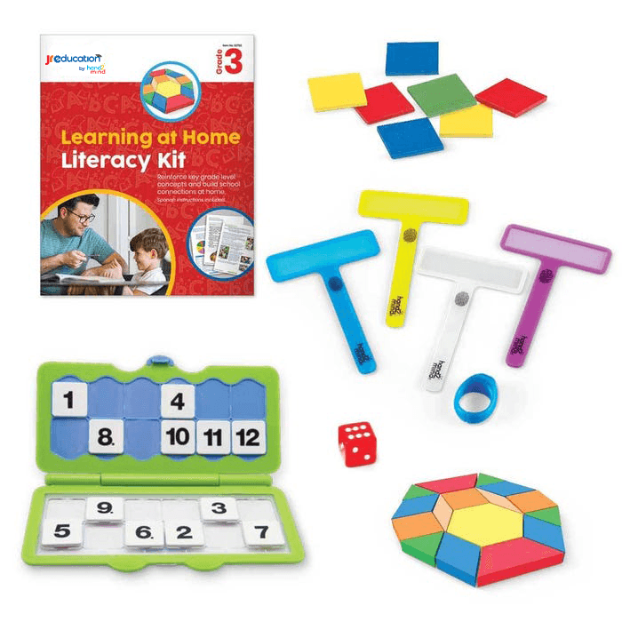 JR Education Learning at Home Literacy Kit - Grade 3