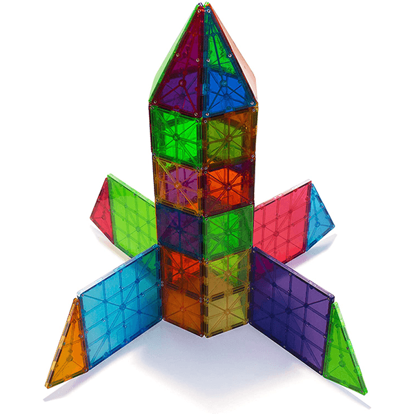 Magna-Tiles® Clear Colours 100-Piece Set | JR Toy Company