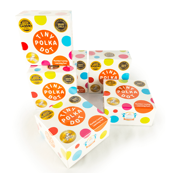 Math For Love Tiny Polka Dot Game Pack of 6