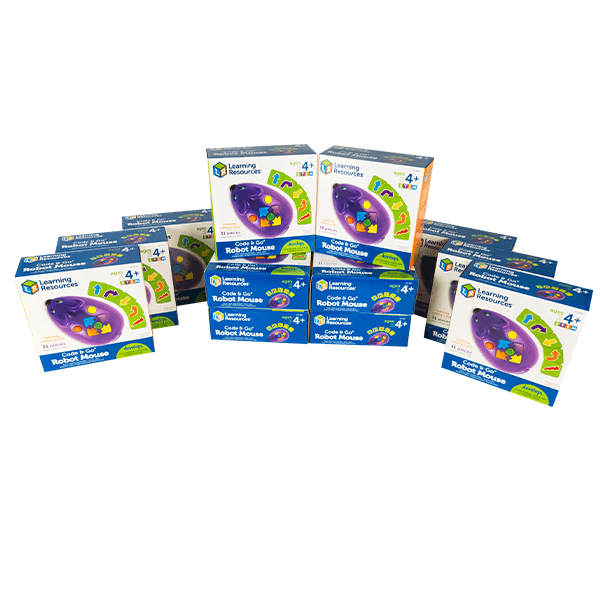 Learning Resources Code & Go Robot Mouse 12 Pack