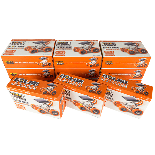 Elenco Solar Mini-Racer Pack of 12