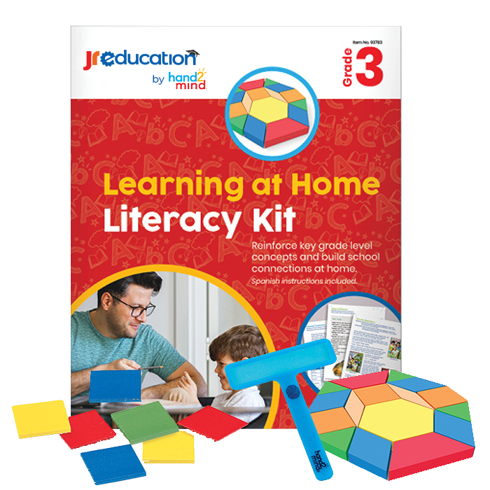 JR Education Learning at Home Literacy Kit - Grade 3