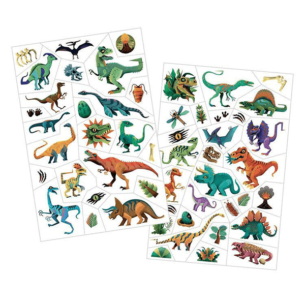 Djeco Temporary Tattoos - Dinos