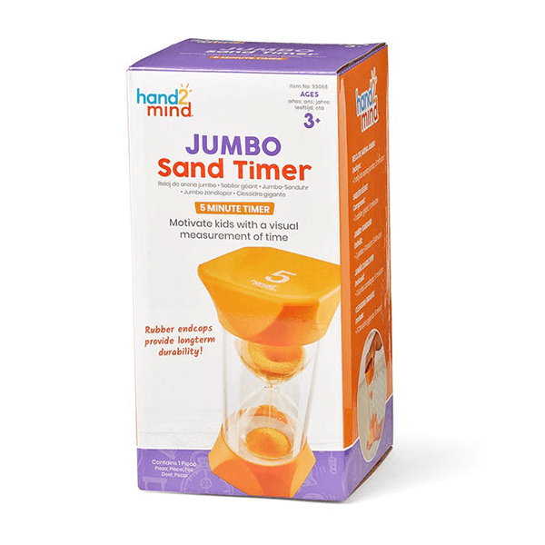 Hand2Mind Jumbo Sand Timer - 5 Minute