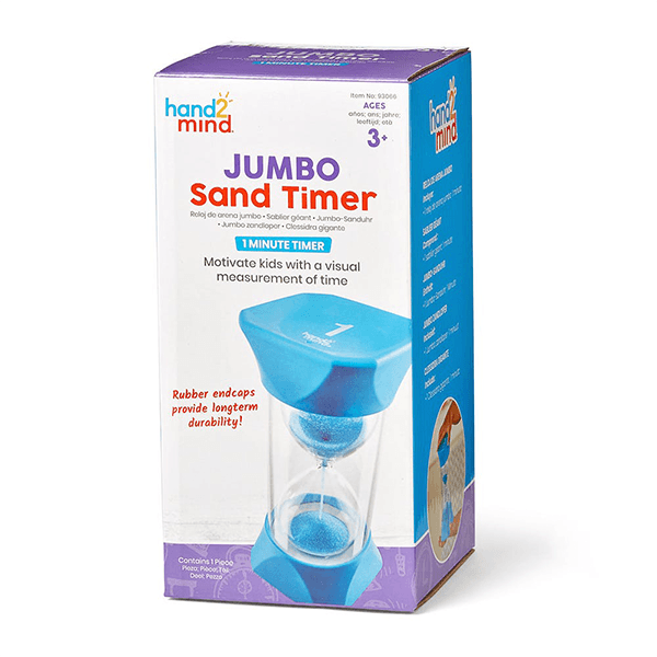 Hand2Mind Jumbo Sand Timer - 1 Minute