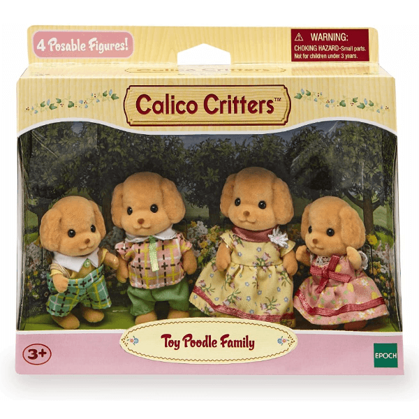 Calico Critters Poodle Family