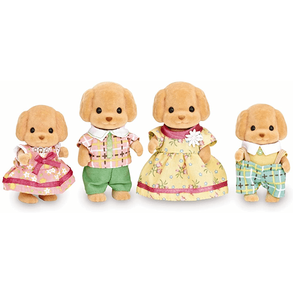 Calico Critters Poodle Family