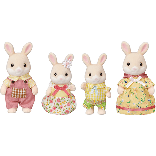 Calico Critters Marguerite Rabbit Family