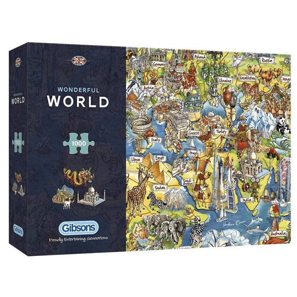 Wonderful World 1000 Piece Puzzle