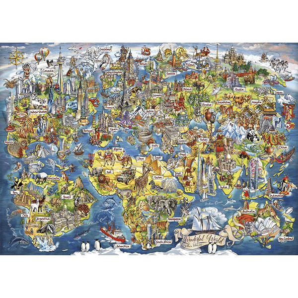 Wonderful World 1000 Piece Puzzle