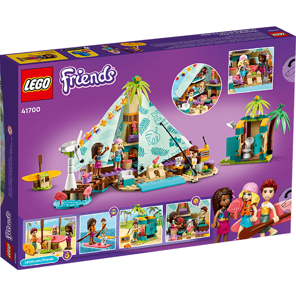 LEGO® Friends 41700 Beach Glamping | JR Toy Company