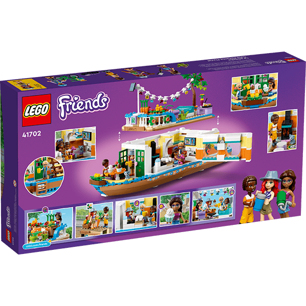 Discontinued LEGO® Friends 41702 Canal Houseboat