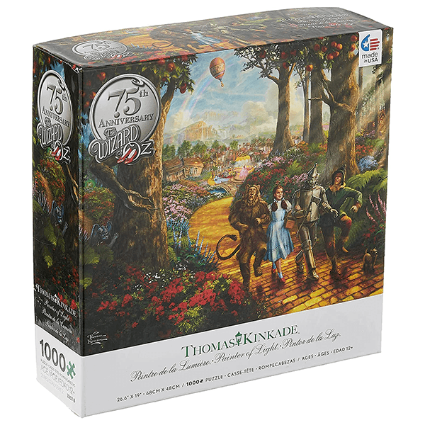 Thomas Kinkade Follow The Yellow Brick Road 1000 Piece Puzzle