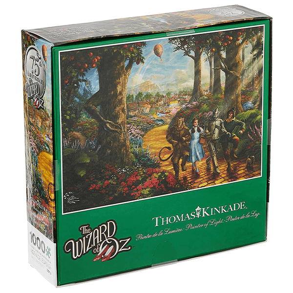 Thomas Kinkade Follow The Yellow Brick Road 1000 Piece Puzzle