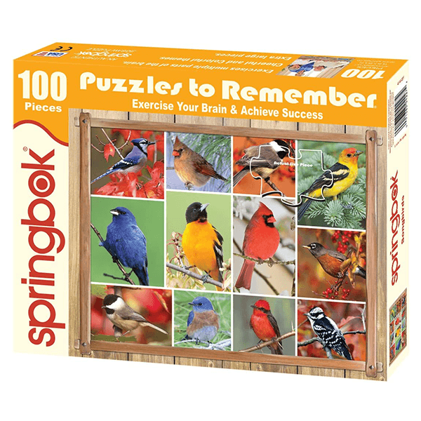 SpringBok Songbirds 100 Piece Puzzle