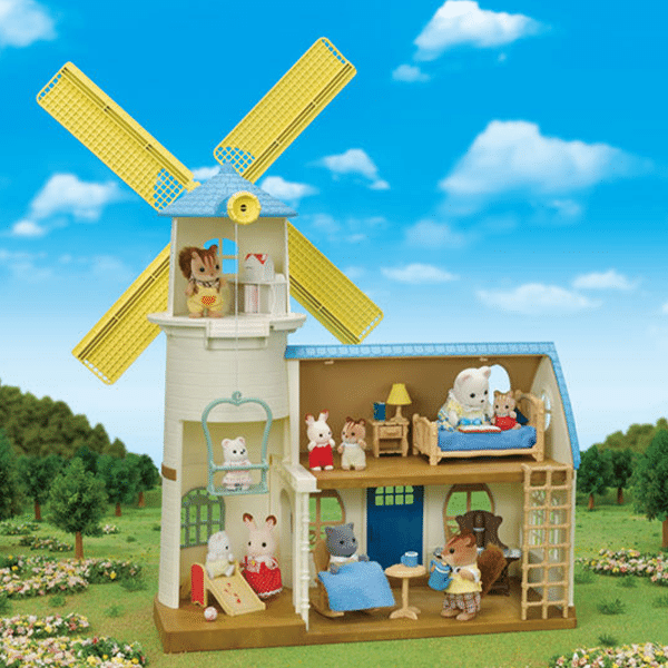 Calico Critters Celebration Windmill Gift Set