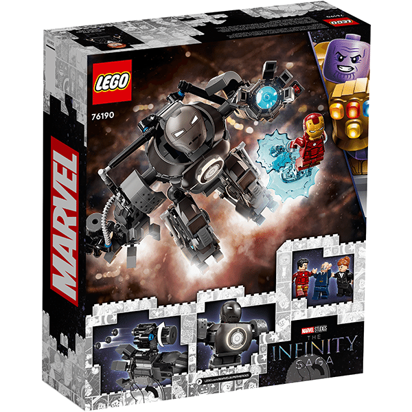 Discontinued LEGO® Marvel 76190 Iron Man: Iron Monger Mayhem