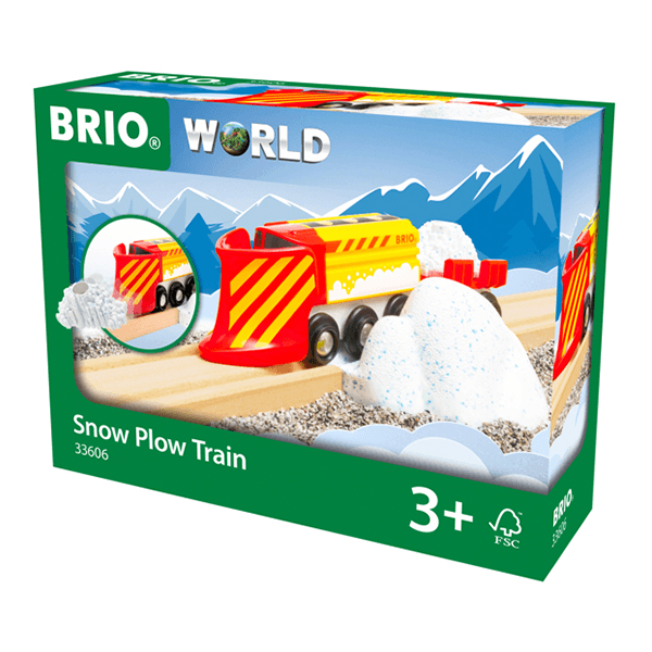 Brio Snow Plow Train