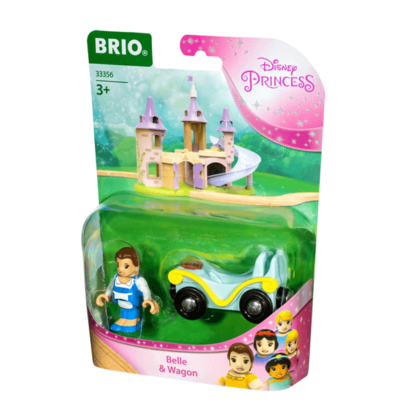 Brio Disney Princess Belle & Wagon