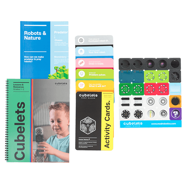 Modular Robotics Cubelets Grades 1 to 3 Lesson Plan Launch Pad Bundle