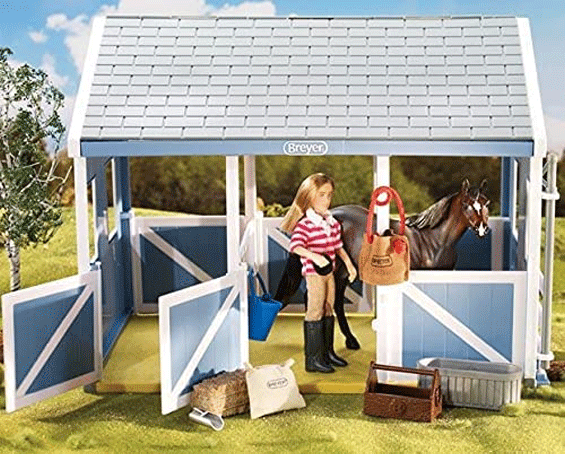 Breyer Freedom Series Stable Feeding Horse Accessories Set