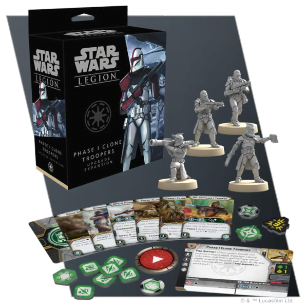 Star Wars: Legion Phase 1 Clone Trooper Upgrade Expansion