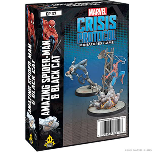 Marvel: Crisis Protocol Spider-Man and Black Cat Character Pack