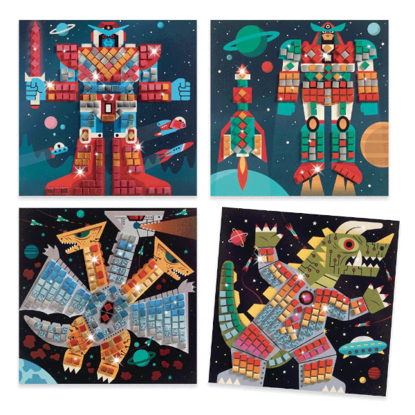 Djeco Mosaic Kit - Space Battle