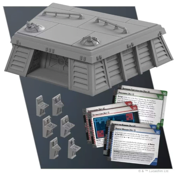 Star Wars: Legion Imperial Bunker Battlefield