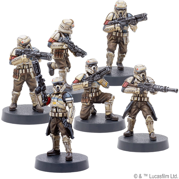 Star Wars: Legion Imperial Shoretroopers Unit