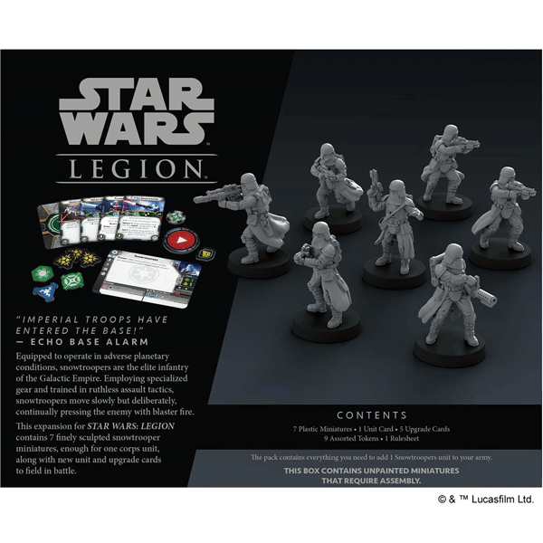 Star Wars: Legion Snowtroopers Unit