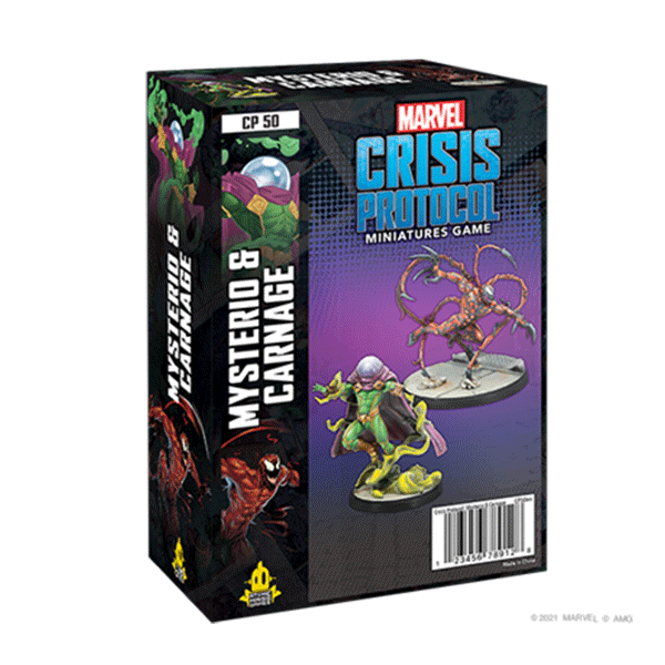 Marvel: Crisis Protocol Mysterio and Carnage Character Pack