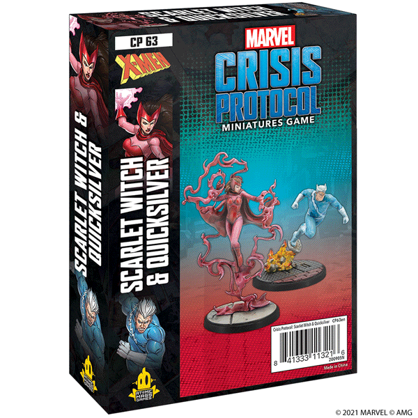 Marvel: Crisis Protocol Scarlet Witch and Quicksilver Character Pack