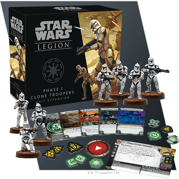 Star Wars: Legion Phase I Clone Troopers Unit Expansion