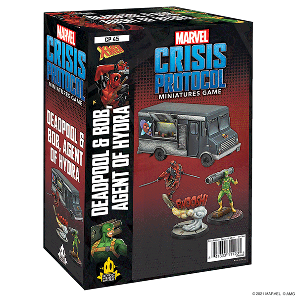 Marvel: Crisis Protocol Deadpool & Bob & Taco Truck Character Pack