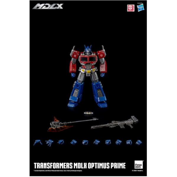 Threezero Transformers MDLX Optimus Prime Action Figure