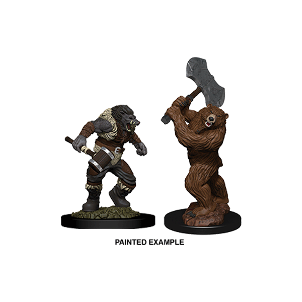 D&D Nolzur's Marvelous Unpainted Miniatures: Wave 9: Wereboar & Werebear