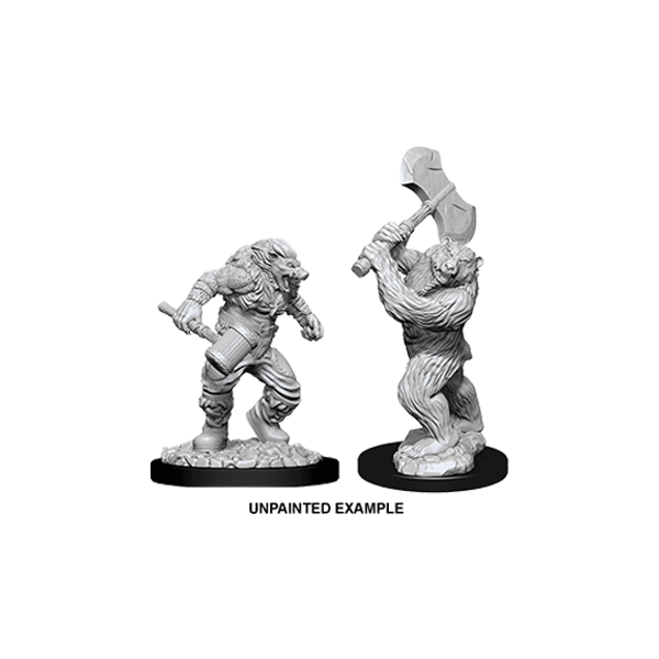 D&D Nolzur's Marvelous Unpainted Miniatures: Wave 9: Wereboar & Werebear